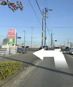 ゆめタウンからのアクセスルート2