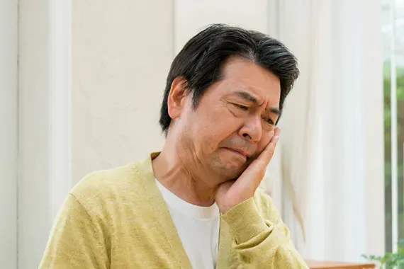 以前入れたインプラントに不具合がある